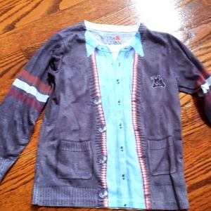 Sierra Julian long sleeve shirt in blue size 3